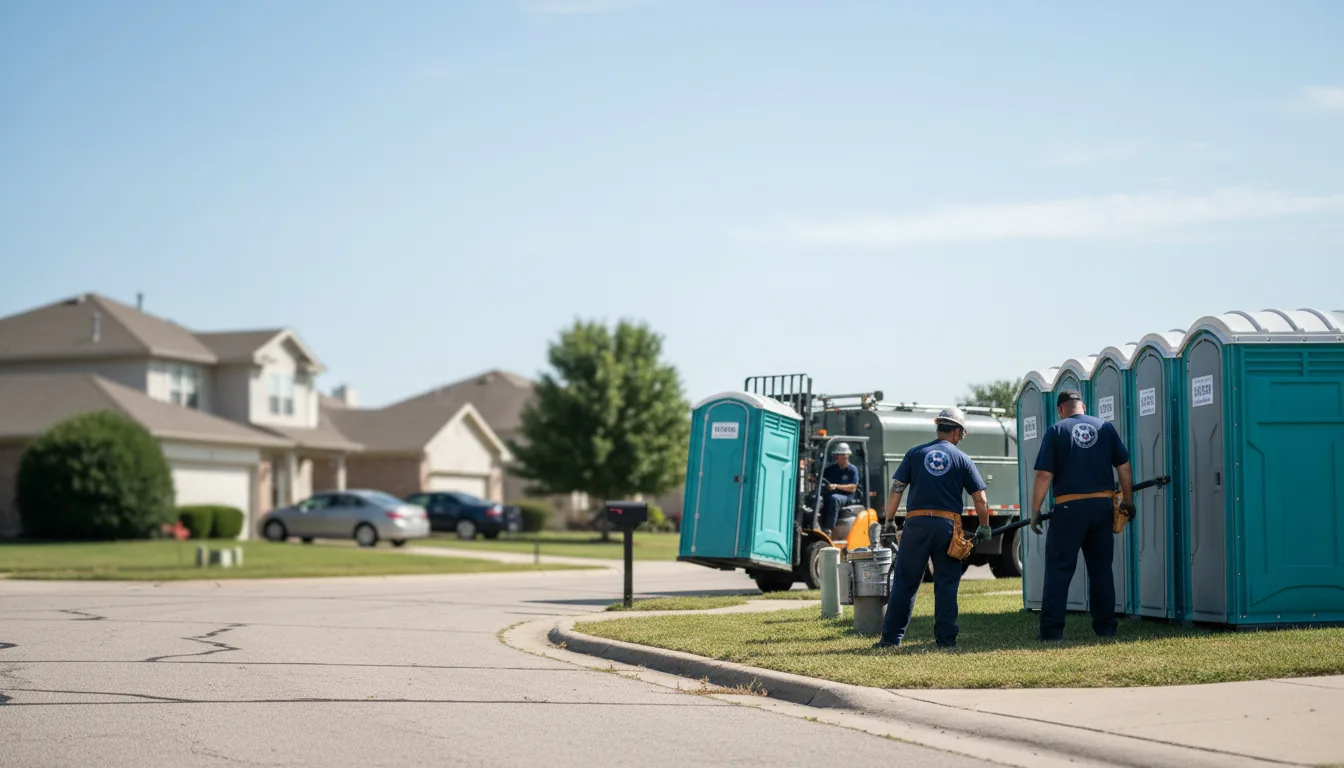 Porta Potty Rental in Oconee, IL near me